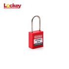 Safety Nylon Body Safety Padlock Durable ABS Lockout Tagout Padlocks