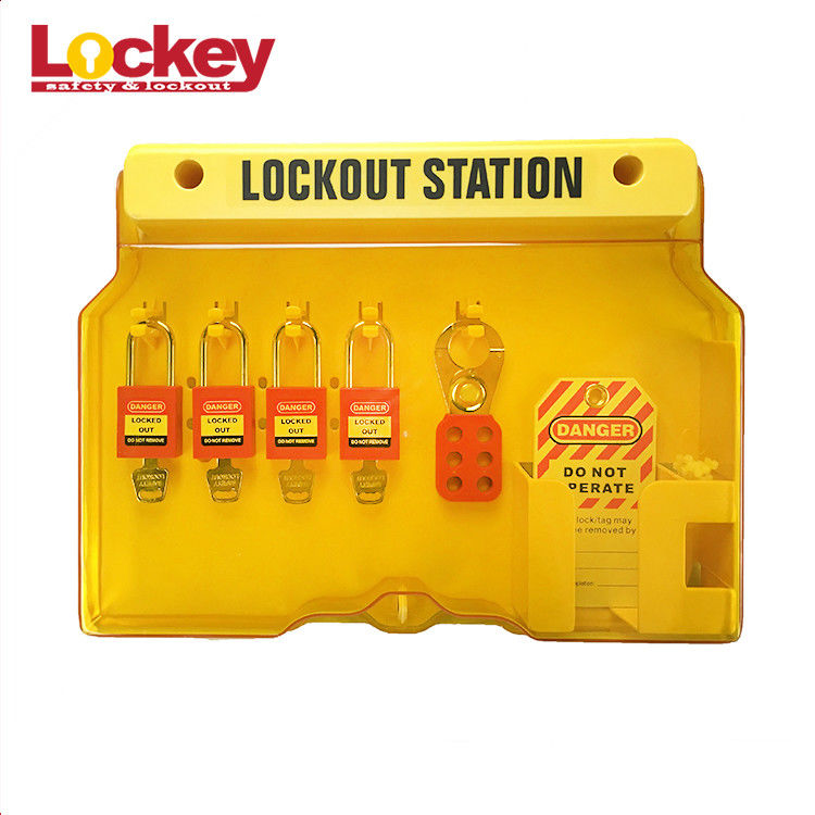 Prinzing Brady Lockout Station Board Lockout Tagout Cabinet Plastic Material