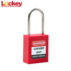 4mm Dia Shackle Lockout Tagout Devices Stainless Steel ABS Body With Master Key